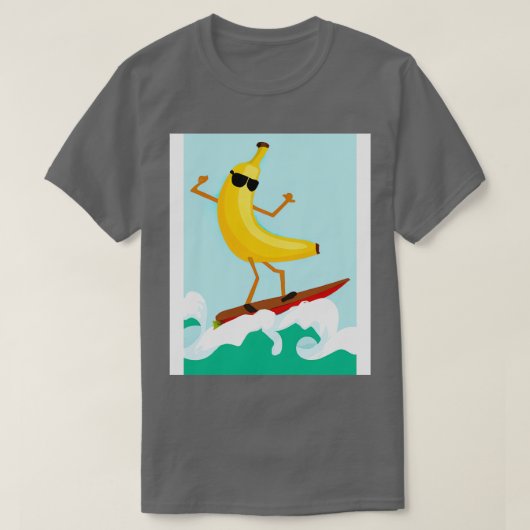サーフィンバンアナ Tシャツ (デザイン正面)