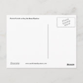 サーフィンパイプライン、ノースショア、オアフ ポストカード (裏面)