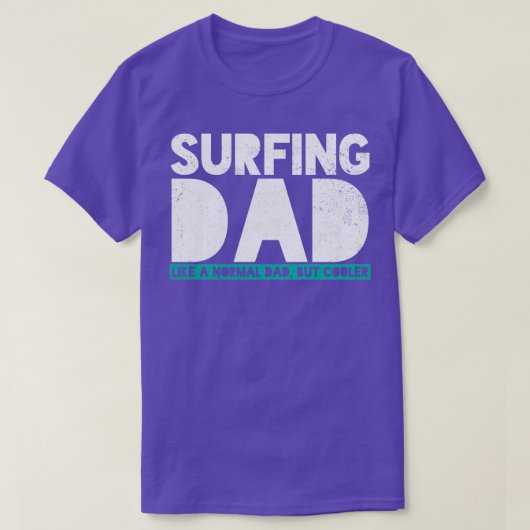 サーフィンパパヴィンテージ Tシャツ (デザイン正面)