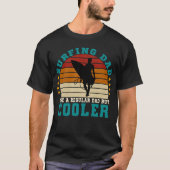 サーフィンパパ通常のパパのようだが Tシャツ (正面)