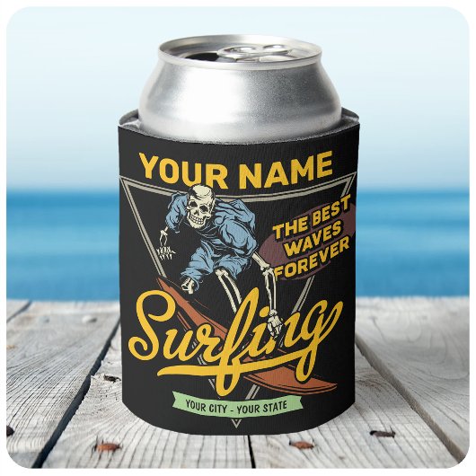 サーフィンパーソナライズされたスケルトン乗用波探査機 缶クーラー