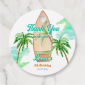 サーフィンパーティー感謝していお気に入りビーチ海夏 フェイバータグ (正面)