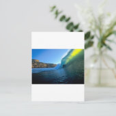 サーフィンパーフェクトウェーブパニックポイントペルー ポストカード (スタンド正面)