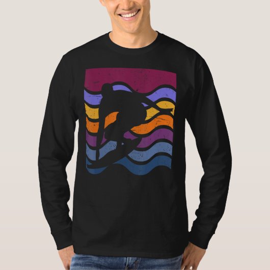 サーフィンビーチサーファーサーフサーフサマー海波 Tシャツ (正面)