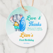 サーフィンビーチ海熱帯夏の誕生日 フェイバータグ (正面)