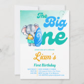 サーフィンビーチ海熱帯夏の誕生日 招待状 (正面)