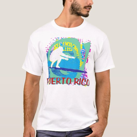 サーフィンプエルトリコ Tシャツ (正面)