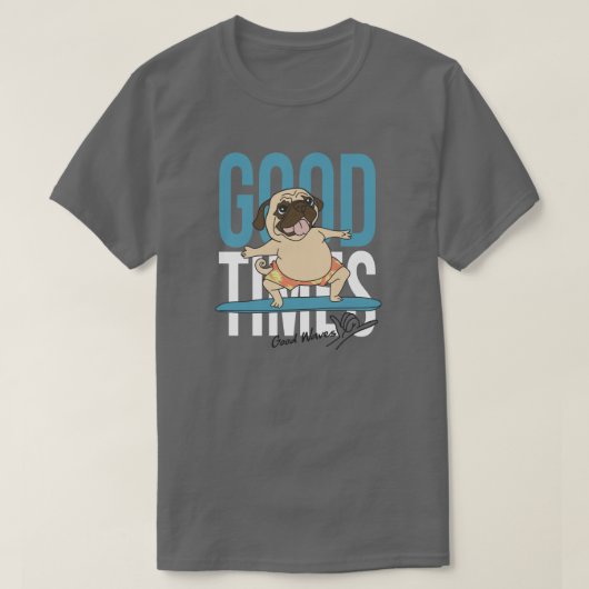 サーフィンプリン Tシャツ (デザイン正面)