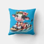 サーフィンベビー牛 クッション (裏面)