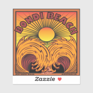 サーフィンボンディビーチオーストラリア シール