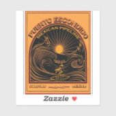 サーフィンメキシコのパイプラインプエルト・エスコンディドメキシコ シール (シート)