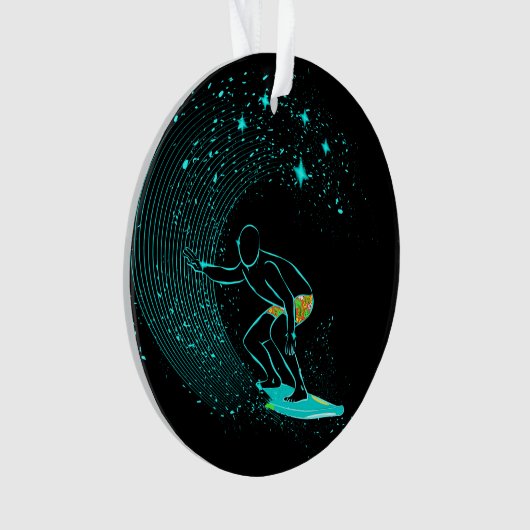 サーフィンメダルオーナメント第2版 オーナメント (正面)