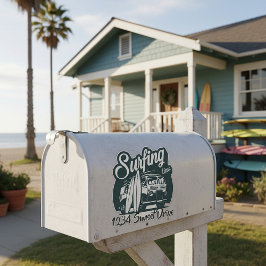 サーフィンメールボックスのシール シール