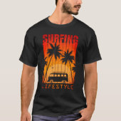 サーフィンライフスタイルTシャツ Tシャツ (正面)