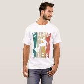 サーフィンライフ ヴィンテージサーフィン Tシャツ (正面フル)