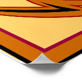 サーフィンラグナビーチカリフォルニア ポスター (角)