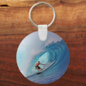 サーフィンラージブルーウェーブメンタワイ諸島 キーホルダー (正面)
