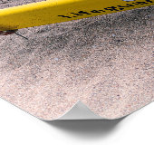 サーフィンレスキュー、ウエストベイ、ドーセット ポスター (角)