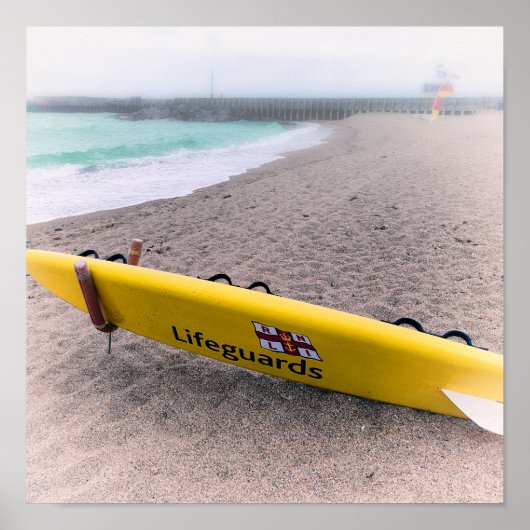 サーフィンレスキュー、ウエストベイ、ドーセット ポスター (正面)