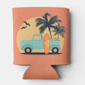 サーフィンレトロクーラーボックス 缶クーラー (裏面)