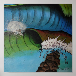 サーフィン入り口ポスター ポスター