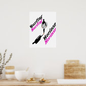 サーフィン地平線 ポスター (キッチン)