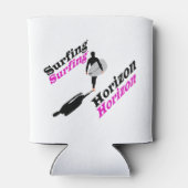 サーフィン地平線 缶クーラー (裏面)