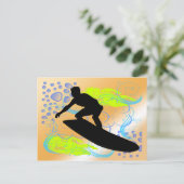 サーフィン夢 ポストカード (スタンド正面)