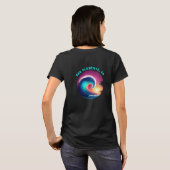 サーフィン大波 – Tシャツ (裏面フル)