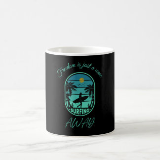 サーフィン好きのマグカップ コーヒーマグカップ