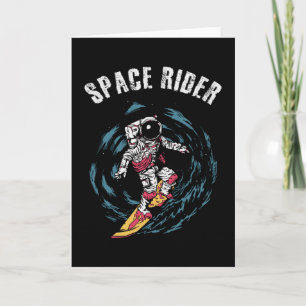 サーフィン宇宙飛行士宇宙ライダーサーファー カード