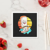 サーフィン寿司 スタンダードカクテルナプキン (インサイチュ)