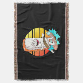 サーフィン寿司 スローブランケット (正面縦)