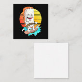 サーフィン寿司 ノートカード (正面/裏面)