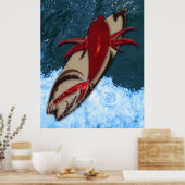 サーフィン最高！ ポスター (キッチン)