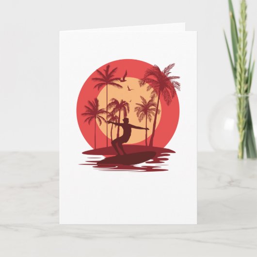 サーフィン楽園 カード (正面)