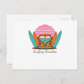 サーフィン楽園 ポストカード (正面/裏面)