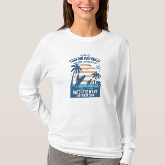 サーフィン楽園 Tシャツ (正面)