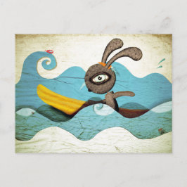 サーフィン波 ポストカード