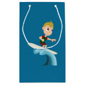 サーフィン漫画 スモールペーパーバッグ (裏面)