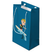 サーフィン漫画 スモールペーパーバッグ (裏面アングル)