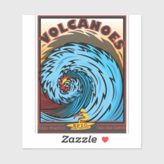 サーフィン火山バハメキシコ シール