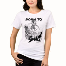 サーフィン生まれ Tシャツ