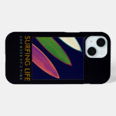 サーフィン生命スタイル Case-Mate iPhoneケース (裏面 (横))