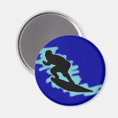 サーフィン磁石 マグネット (正面/裏面)