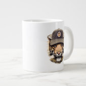 サーフィン虎 ジャンボコーヒーマグカップ (正面右)