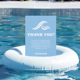 サーフィン誕生日、ビッグワン サンキューカード