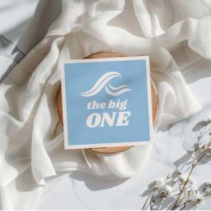 サーフィン誕生日、ビッグワン スタンダードカクテルナプキン