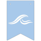 サーフィン誕生日、ビッグワン バンティングフラッグ (第1の旗)