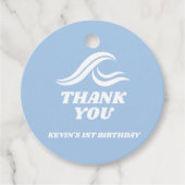 サーフィン誕生日、ビッグワン フェイバータグ (正面)